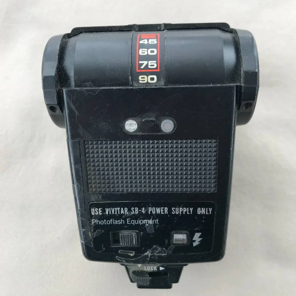 Vivitar 283 Auto Thyristor Shoe Mount Flash